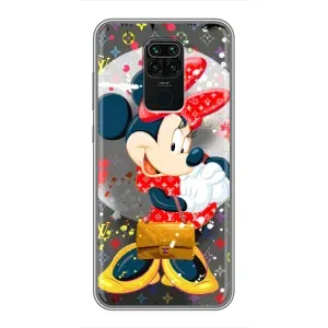 Чохол Disney Mouse Xiaomi Redmi Note 9 (PREMIUMPrint) (Minni з бантіком)