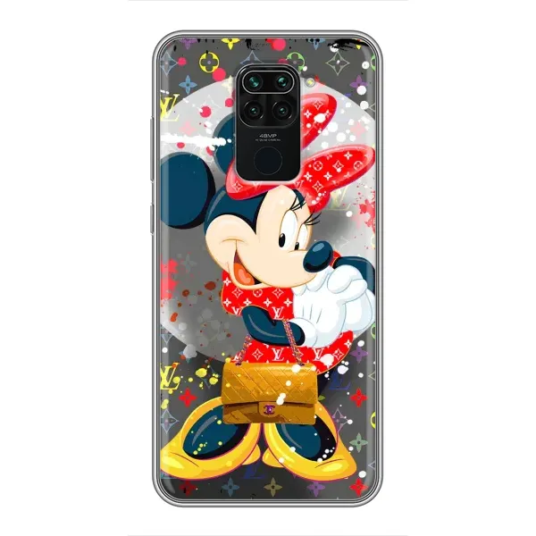 Чохол з принтом «Minni з бантіком» для Xiaomi Redmi Note 9