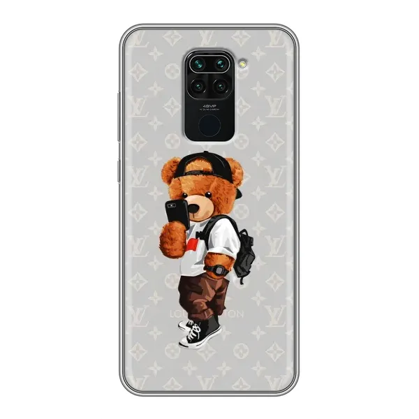 Чехол с принтом «Мишка Луи» для Xiaomi Redmi Note 9