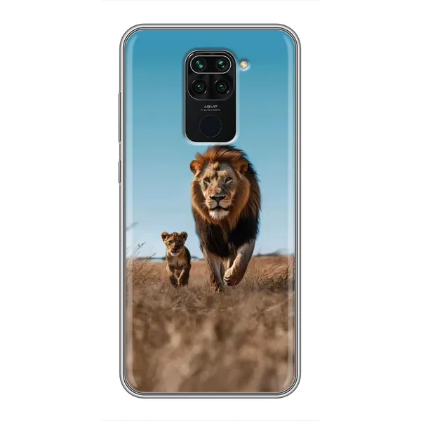 Чехол с принтом «Мусафа и Симба» для Xiaomi Redmi Note 9