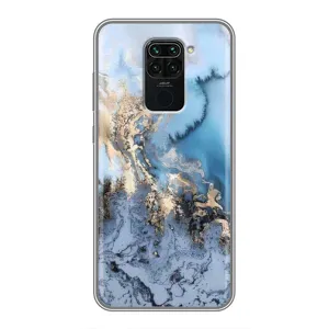 Мраморний чехол на Xiaomi Redmi Note 9 (VPrint) (Ніжний мрамор)