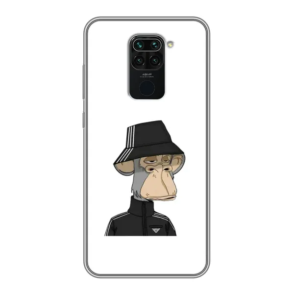 Чохол з принтом «мавпа NFT Adidas» для Xiaomi Redmi Note 9