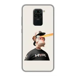 Чохли з Мавпами NFT для Xiaomi Redmi Note 9 (AlphaPrint) (мавпа NFT в окулярах)