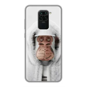 Чохли з Мавпами NFT для Xiaomi Redmi Note 9 (AlphaPrint) (мавпа NFT в тату)