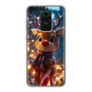 Чохол з принтом «Олень з шарфом» для Xiaomi Redmi Note 9