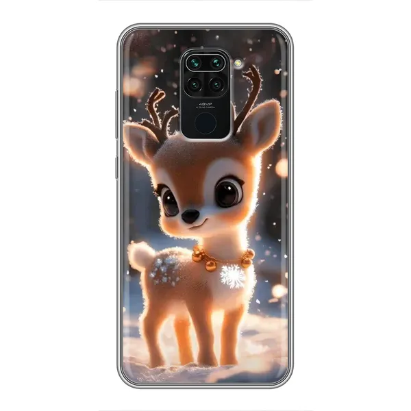 Чохол з принтом «Оленятко» для Xiaomi Redmi Note 9