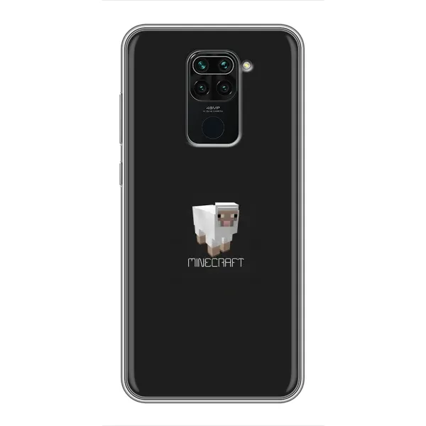 Чехол с принтом «Овечка Майнкрафт» для Xiaomi Redmi Note 9 Чехол с принтом «Овечка Майнкрафт» для Xiaomi Redmi Note 9