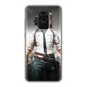 Чеjхол PUBG для Сяомі Редмі Нот 9 (AlphaPrint) (Пабг мен)