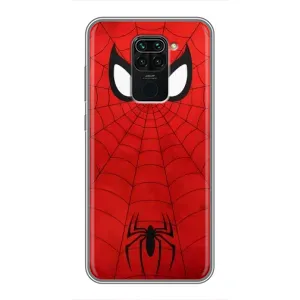 Чохол з людиною павуком для Xiaomi Redmi Note 9 - (AlphaPrint) (Павук (Марвел))