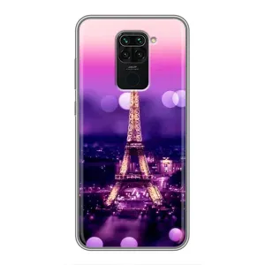 Чохол Ейфелева Вежа Xiaomi Redmi Note 9 - (AlphaPrint) (Париж Башня)