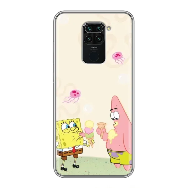 Чохол з принтом «Патрік і Боб» для Xiaomi Redmi Note 9 Чохол з принтом «Патрік і Боб» для Xiaomi Redmi Note 9