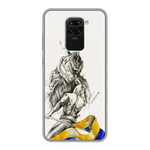 Чохли (Доброго вечора, ми за України) для Сяомі Редмі Нот 9 (AlphaPrint) (Перемога)