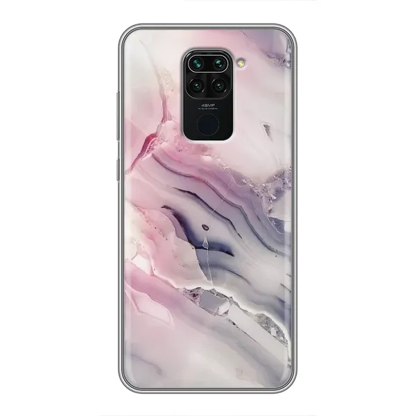 Чехол с принтом «Пурпурный Мрамор» для Xiaomi Redmi Note 9 Чехол с принтом «Пурпурный Мрамор» для Xiaomi Redmi Note 9
