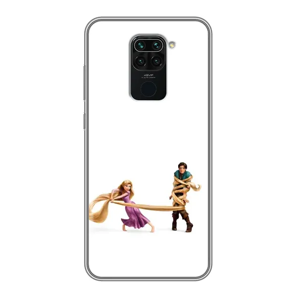 Чехол с принтом «Рапунцель и Флин» для Xiaomi Redmi Note 9