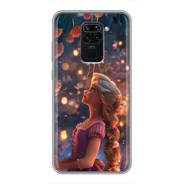 Чехол с принтом «Рапунцель фонарики» для Xiaomi Redmi Note 9