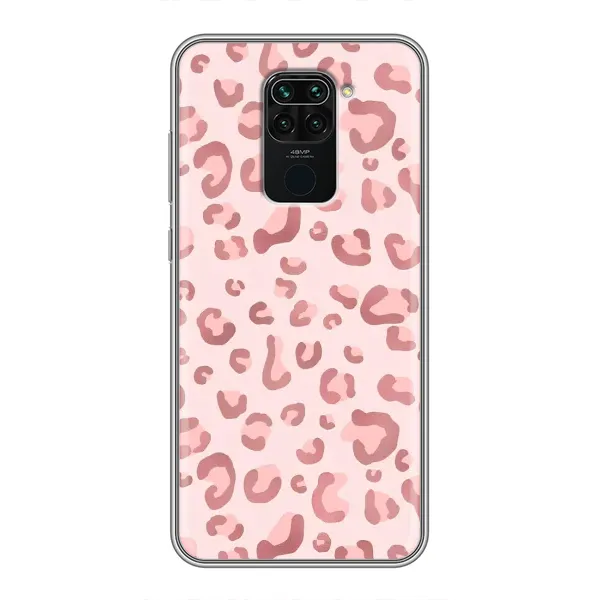 Чехол с принтом «Розовый леопард» для Xiaomi Redmi Note 9