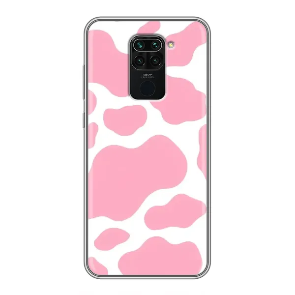 Чехол с принтом «Розовый принт» для Xiaomi Redmi Note 9