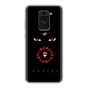 Чохли на тему: Ітачи Учіха для Xiaomi Redmi Note 9 (AlphaPrint) (очі Ітачі)