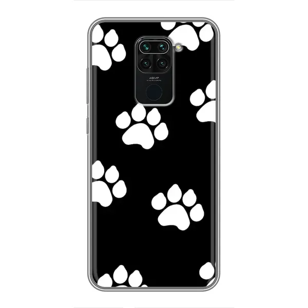 Чехол с принтом «Следы собаки» для Xiaomi Redmi Note 9
