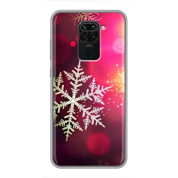 Чехол с принтом «Снежинка» для Xiaomi Redmi Note 9 Чехол с принтом «Снежинка» для Xiaomi Redmi Note 9