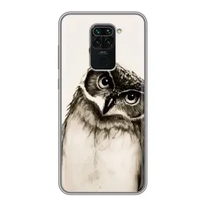 Чохол з пташками на Xiaomi Redmi Note 9 (VPrint) (Сова)