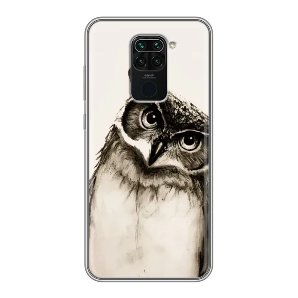 Чехол с принтом «Сова» для Xiaomi Redmi Note 9 Чехол с принтом «Сова» для Xiaomi Redmi Note 9