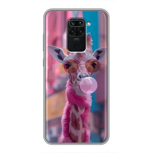 Чохол з принтом «Стильна жирафа» для Xiaomi Redmi Note 9 Чохол з принтом «Стильна жирафа» для Xiaomi Redmi Note 9