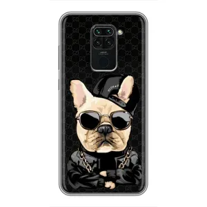 Чохли з крутими принтами для Xiaomi Redmi Note 9 - (PREMIUMPrint) (Стильна собака)