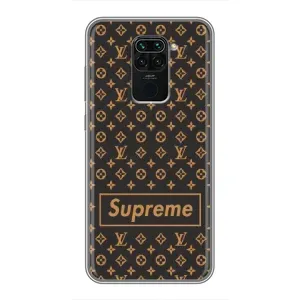 Чеохол для Xiaomi Redmi Note 9 з картинкою Supreme (AlphaPrint) (Supreme LV)
