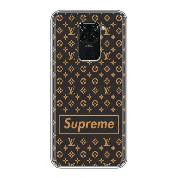 Чохол з принтом «Supreme LV» для Xiaomi Redmi Note 9