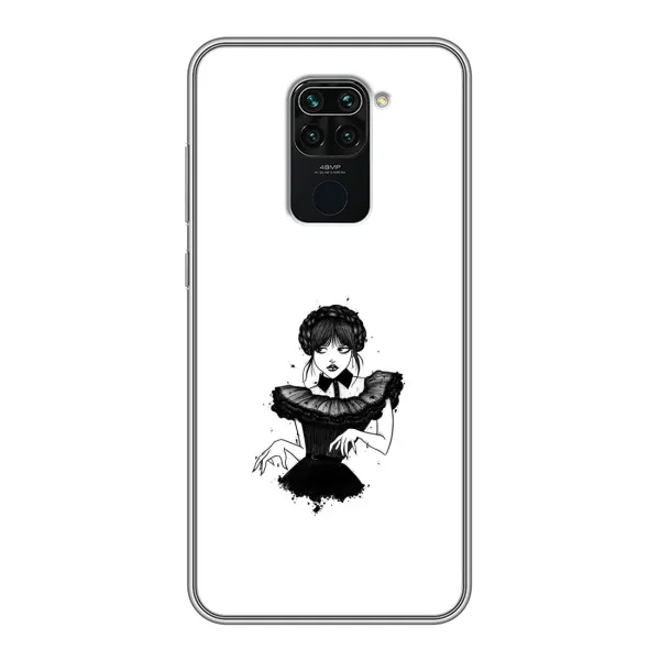 Чехол с принтом «танец Уэнздей» для Xiaomi Redmi Note 9