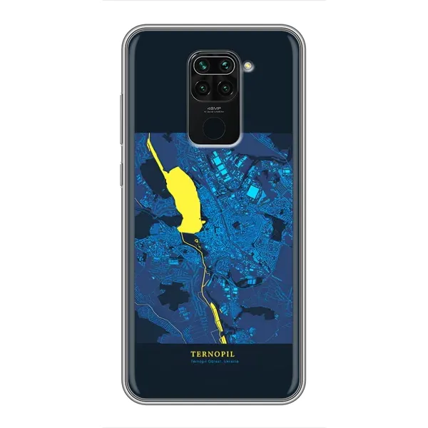 Чехол с принтом «Тернополь» для Xiaomi Redmi Note 9