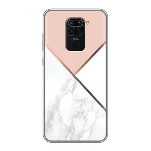 Мраморний чехол на Xiaomi Redmi Note 9 (VPrint) (Тройний мрамор)