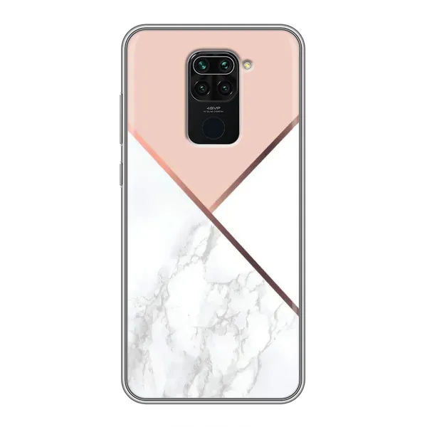 Чехол с принтом «Тройной мрамор» для Xiaomi Redmi Note 9 Чехол с принтом «Тройной мрамор» для Xiaomi Redmi Note 9