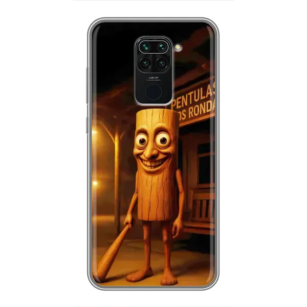 Чехол с принтом «Тунг тунг сахур» для Xiaomi Redmi Note 9