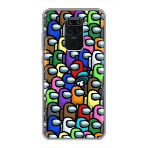 Чохли Амонг Ас для Xiaomi Redmi Note 9 (AlphaPrint) (Убитий)
