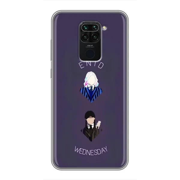 Чехол с принтом «Уэнздей и подруга» для Xiaomi Redmi Note 9