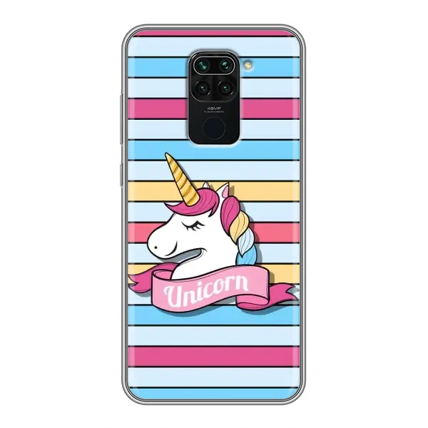 Чехол с принтом «Unicorn» для Xiaomi Redmi Note 9