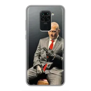 Чехол с картинкой Александр Усик для Xiaomi Redmi Note 9 (Усик Hitman)