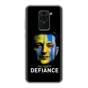 Чохол для Xiaomi Redmi Note 9 (AlphaPrint - с принтом Зеленського) (В. Зеленский)