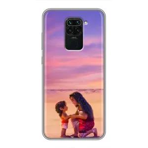 Чехол с мультфильмом Моана Xiaomi Redmi Note 9 (Маленькая Ваяна)