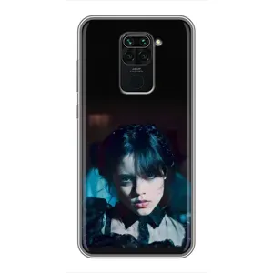 Чохли Венсдей на Xiaomi Redmi Note 9 Уенсдей (AlphaPrint) (погляд Венздей)