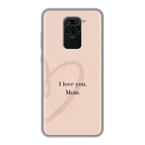 Чехлы для мамы на Xiaomi Redmi Note 9 (Сердце маме)
