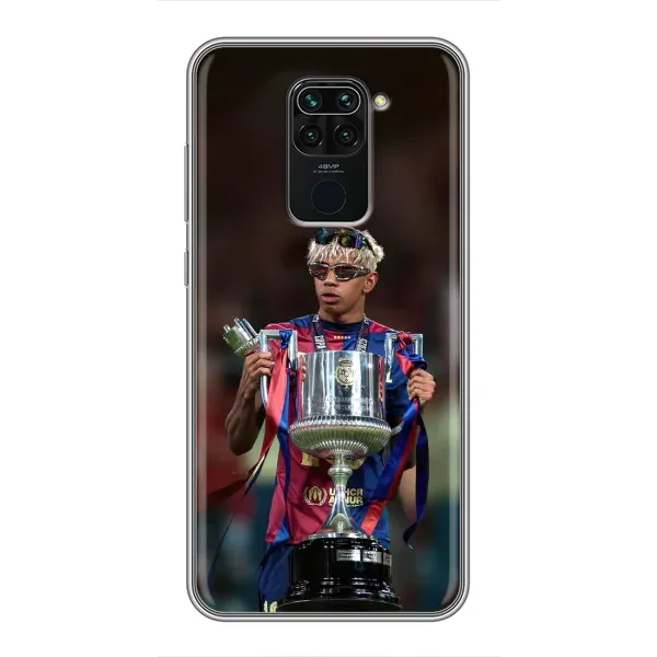 Чехол с принтом «Ямаль с кубком» для Xiaomi Redmi Note 9