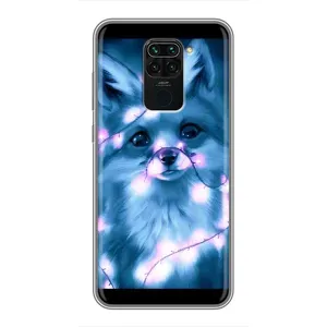 Чохли з картинкою Лисичка для Xiaomi Redmi Note 9 (VPrint) (Яскрава лисичка)