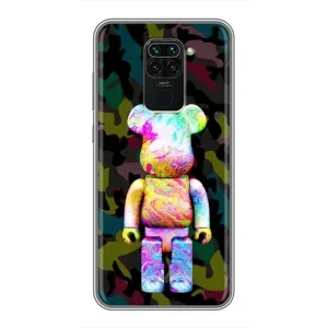 Чохли для Xiaomi Redmi Note 9 - Bearbrick Louis Vuitton (PREMIUMPrint) (Яскравий Bearbrick)