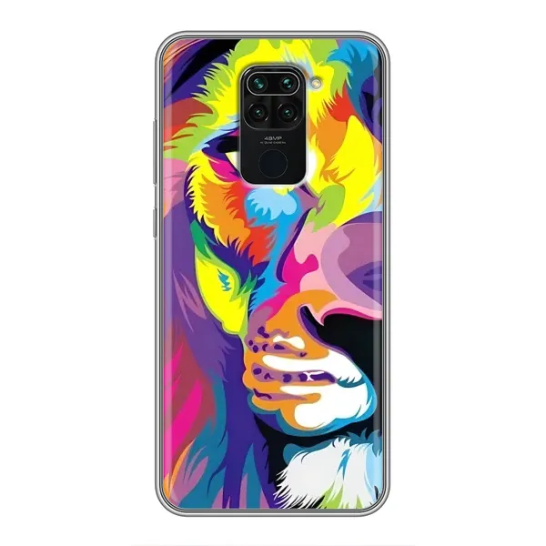 Чохол з принтом «Яскравий Лев» для Xiaomi Redmi Note 9 Чохол з принтом «Яскравий Лев» для Xiaomi Redmi Note 9