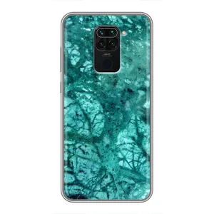 Мраморний чехол на Xiaomi Redmi Note 9 (VPrint) (Зелений мрамор)