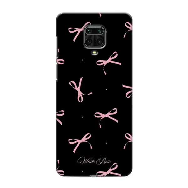 Чехол с принтом «Банты на черном» для Xiaomi Redmi Note 9S
