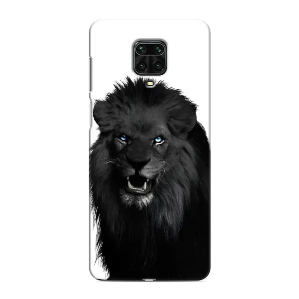 Чехол с принтом «Черный ЛЕВ» для Xiaomi Redmi Note 9S